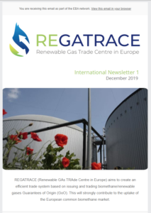 REGATRACE newsletter 1
